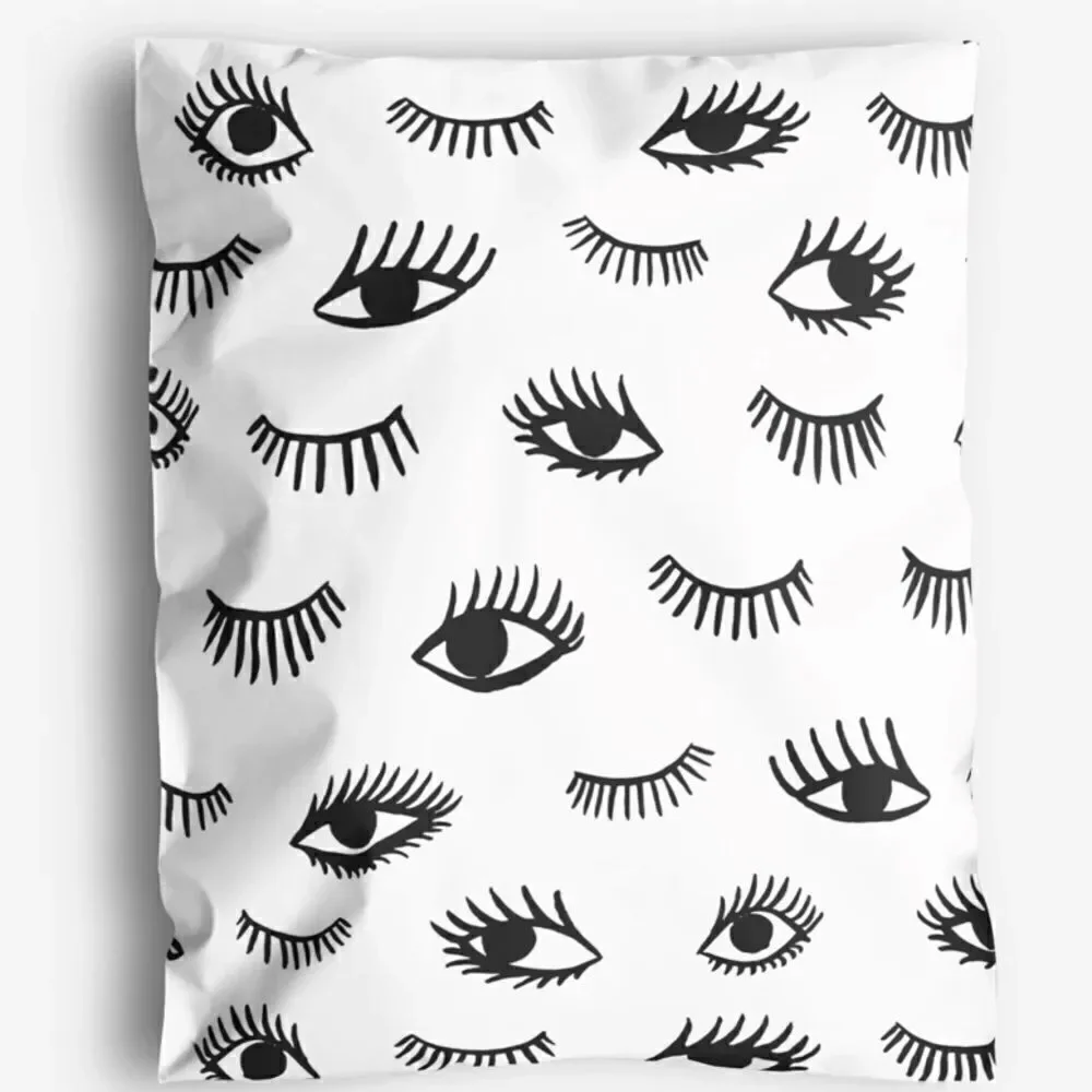 Poly Mailers MIX 6x9 10x13 14.5x19 35 pieces 35 stickers